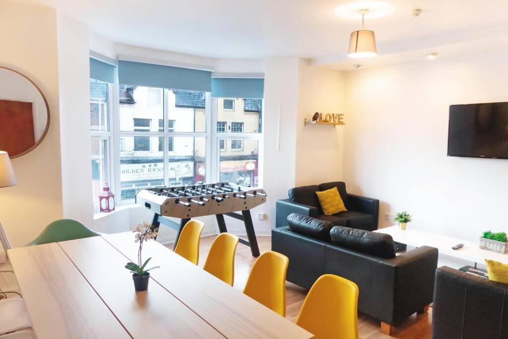 Apartment Up To 9 Close To Centre, Big Tv And Wifi Cardiff Esterno foto